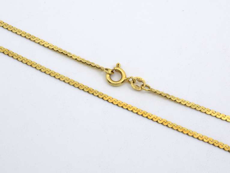 Popular 14k S Link Necklace