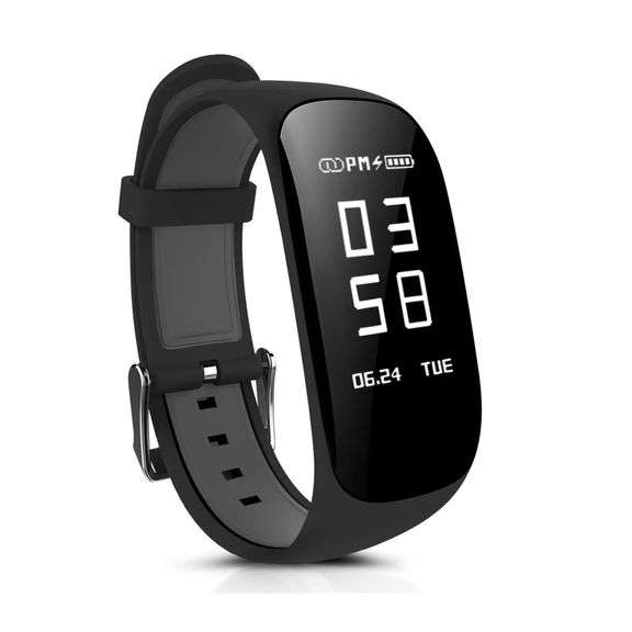 0.96inch OLED HR Monitor Real-Time Route Smart Bracelet