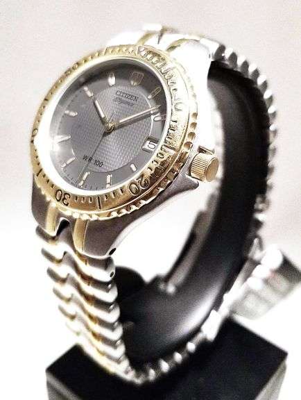 Citizen Elegance Line Aj4764-51hz Two-Tone 37mm Japanese Movement