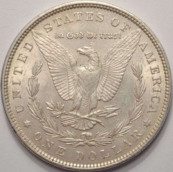 1897 Morgan Silver Dollar Circulated With Luster