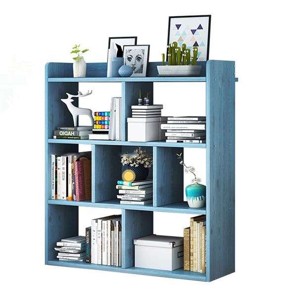 Simple Combination Bookshelf Floor Living Room Storage