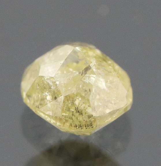 Sparkling .37ct oval cut yellow Diamond