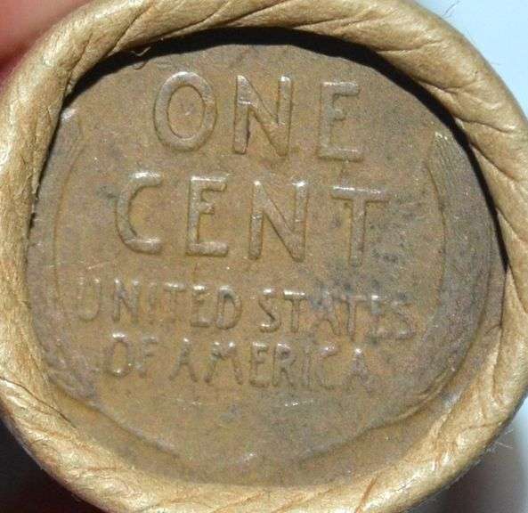 1919 1929-31 & 1956 Circulated Lincoln Rolls