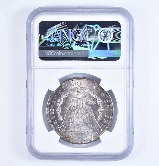 MS65* 1882-S Morgan Silver Dollar - Graded NGC