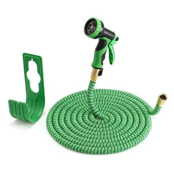 Flexible Expandable Garden Hose Set with Spray Gun