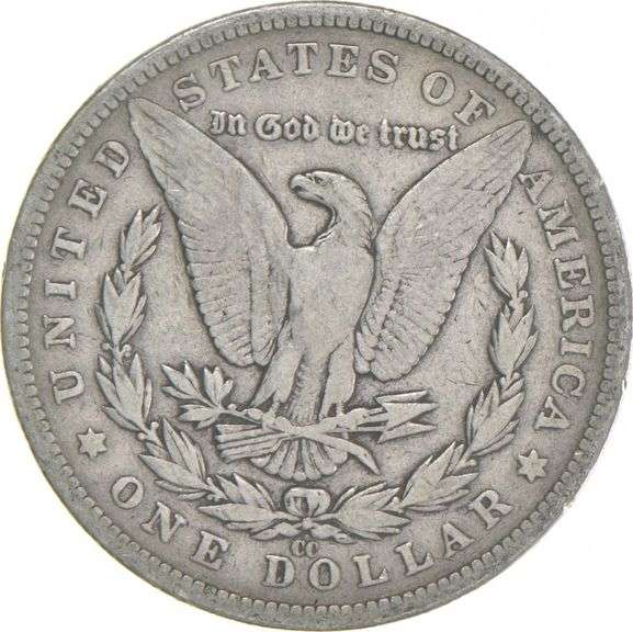 1892-CC Morgan Silver Dollar
