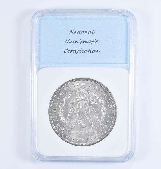 MS63 1886-O Morgan Silver Dollar - Graded NNC