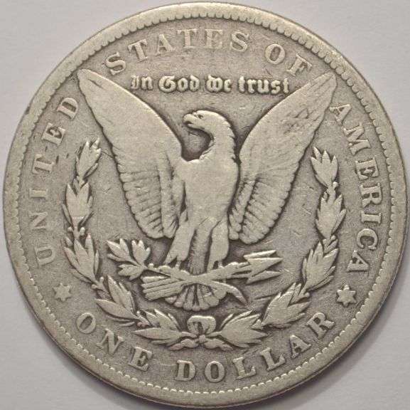 1883 Morgan Silver Dollar Circulated