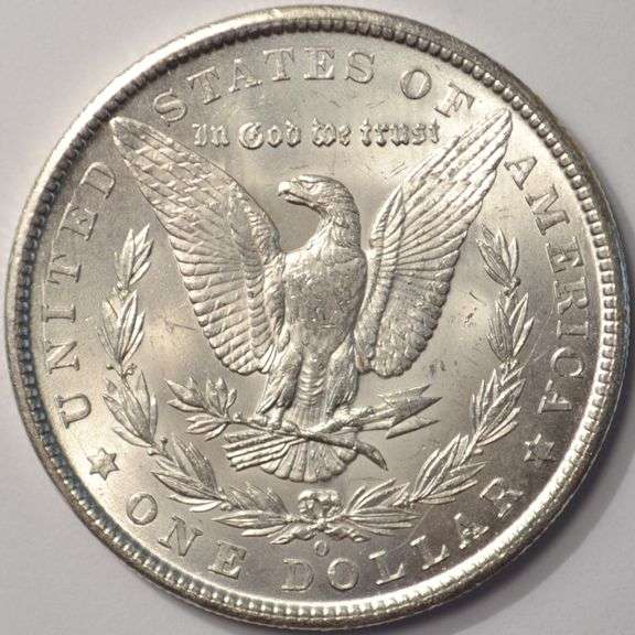 1902-O Morgan Silver Dollar, BU.