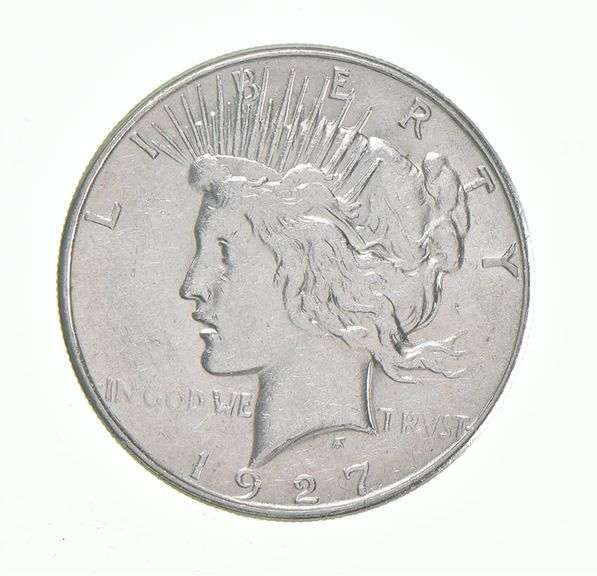 1927-S Peace Silver Dollar