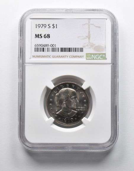 MS68 1979-S Susan B. Anthony Dollar NGC