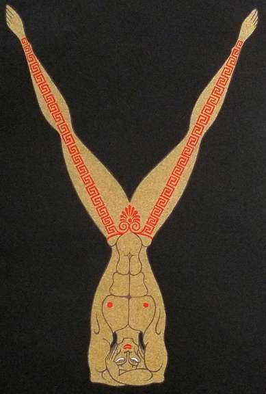 Erte, Original Serigraph hand signed by the artist. Very rare limited edition