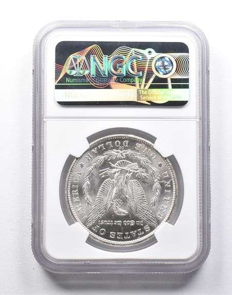 MS63 1882-CC Morgan Silver Dollar NGC