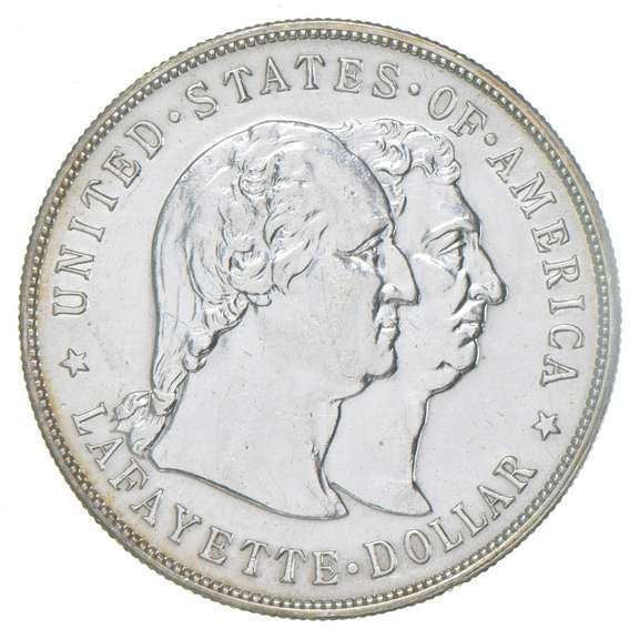 1900 Lafayette Monument United States Commemorative Silver Dollar