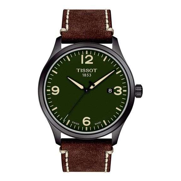 Tissot Swiss Green Dial, New In Box.