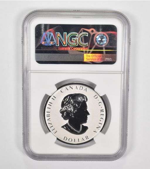 REV PF70 2021 Canada Silver Peace Dollar Ultra High Relief FDOI NGC