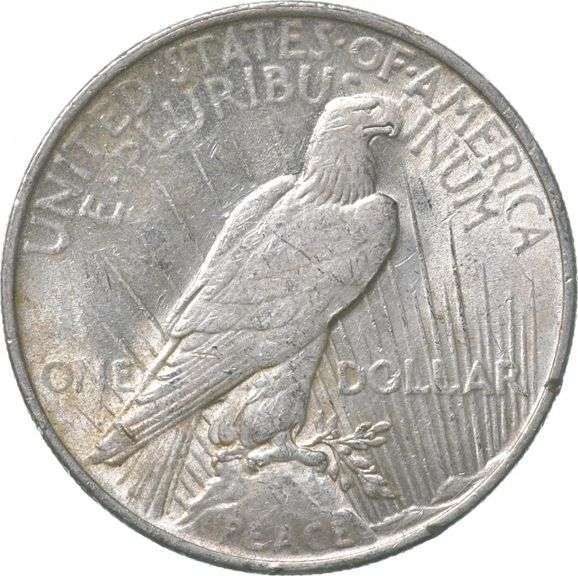 1923 Peace Silver Dollar VAM 1A1 Whisker Jaw