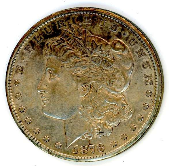1878-CC Morgan Silver Dollar