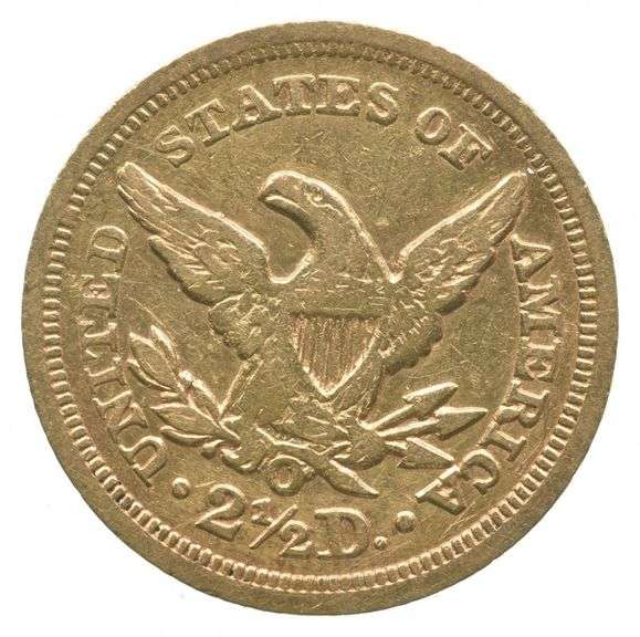 1850-O $2.50 Liberty Head Gold Quarter Eagle
