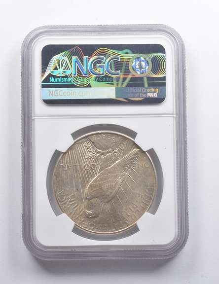 BU 1926-S Peace Silver Dollar 100th Anniversary NGC