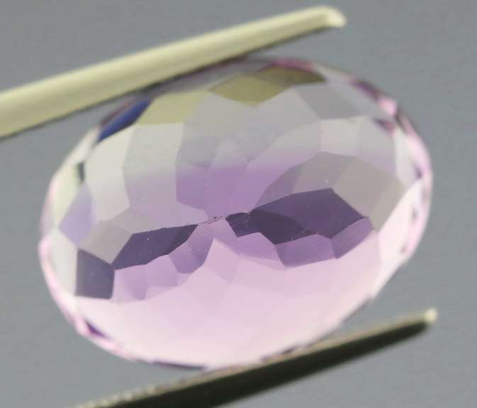 Heavy glittering 7.17ct unheated violet Amethyst