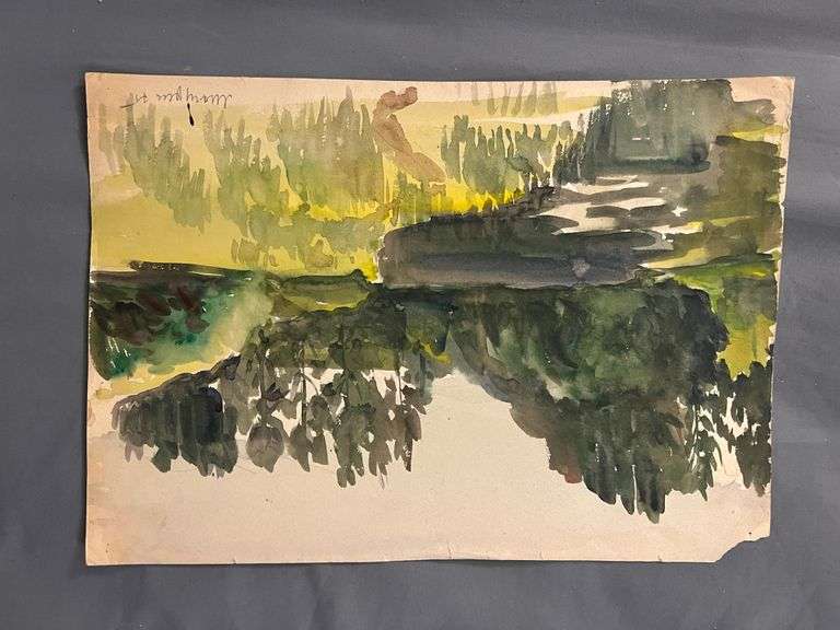 KORNEEV WATERCOLOR ON PAPER