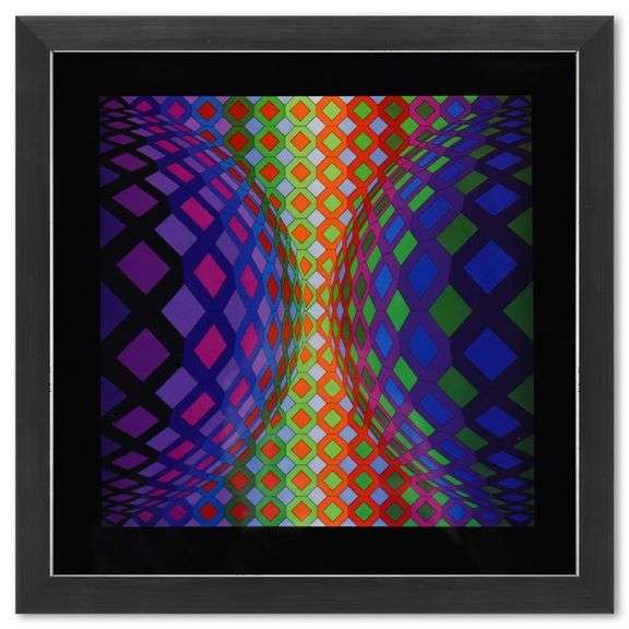 Structures Universelles De L'Octogone by Vasarely (1908-1997)