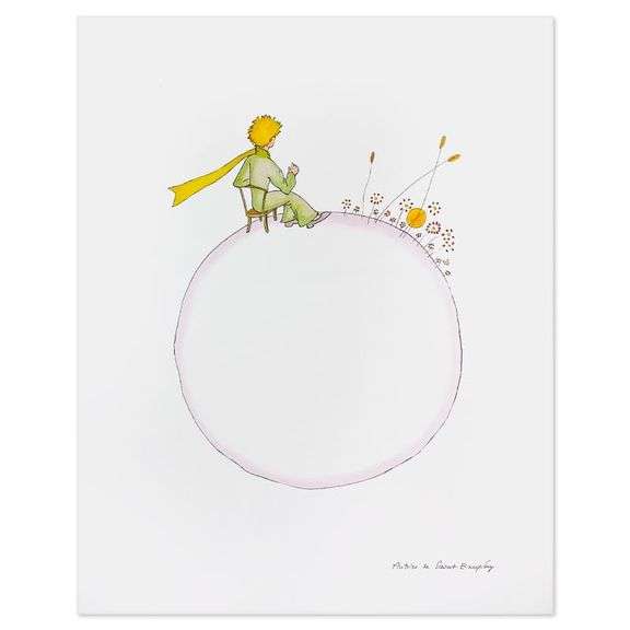 The Little Prince And The Sunset by Antoine de Saint-Exupery