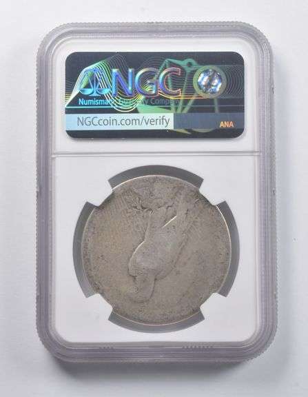 FAIR 2 1923 Peace Silver Dollar NGC