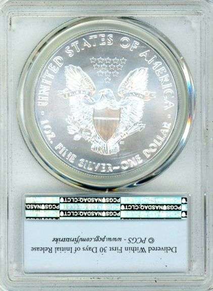 2017 First Strike American Silver Eagle in PCGS MS70