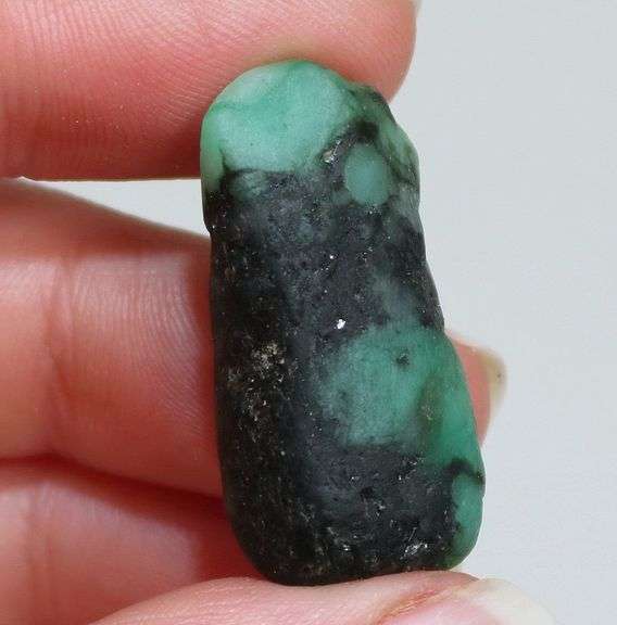 Collectors 38.83ct raw Emerald in matrix