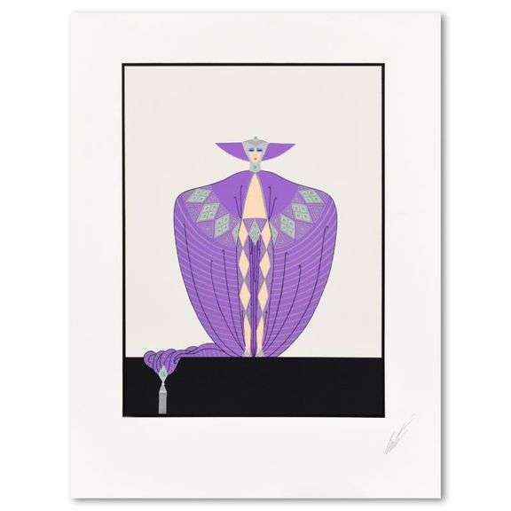 La Somptueuse by Erte (1892-1990)
