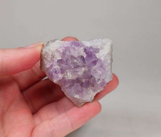 Beautiful 285ct Amethyst crystal formation in matrix