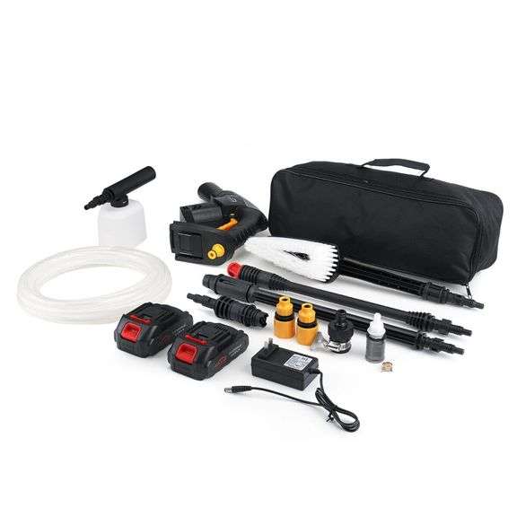 21V Cordless Portable High-pressure Car Washer 10000mAh