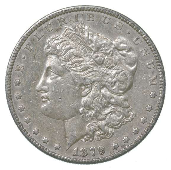 1879-S Morgan Silver Dollar Reverse Rev 78 1878