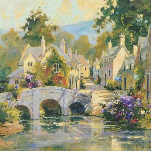 Bridge at Cotswold by Simandle, Marilyn