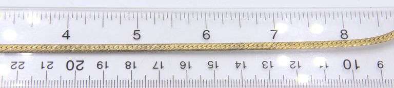 Group Lot of 3 Italian Chain Necklaces