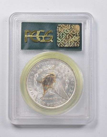 MS64 1885-O Morgan Silver Dollar CAC PCGS
