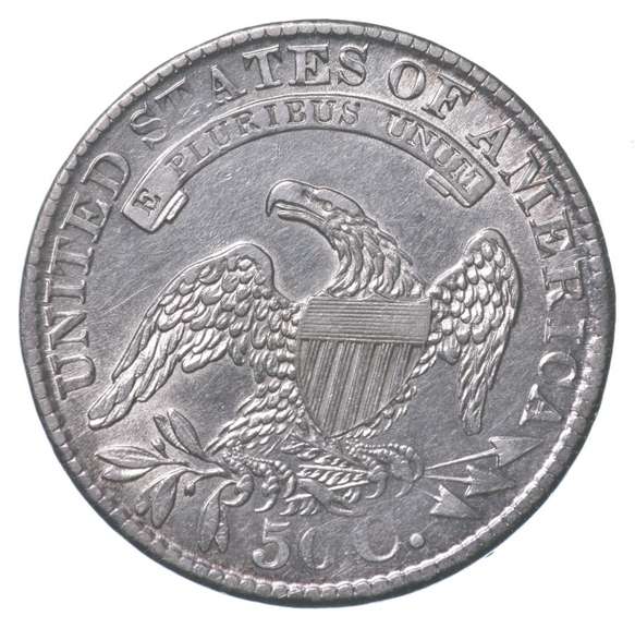 1829/7 Capped Bust Half Dollar Type 1