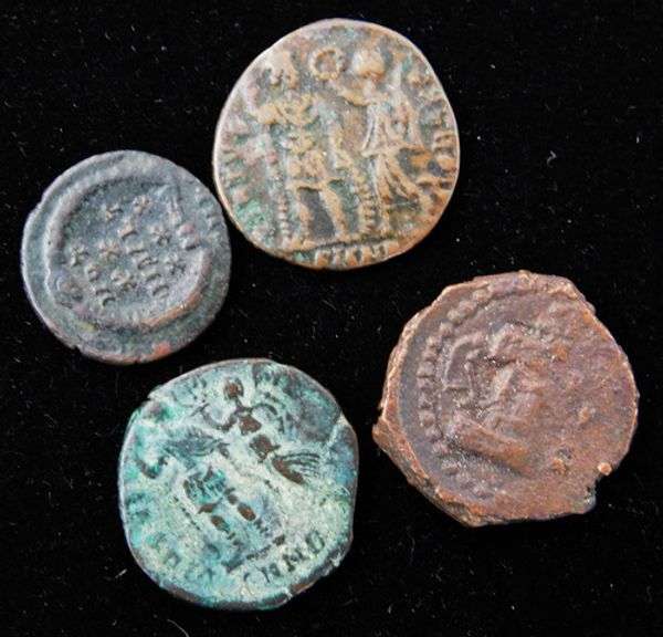 Nice 4 Coin Lot of Ancient Crusader Coins