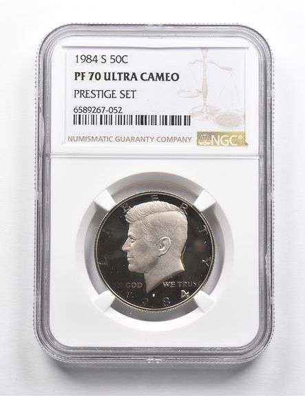 PF70 UCAM 1984-S Kennedy Half Dollar Prestige Set NGC RARE PEDIGREE