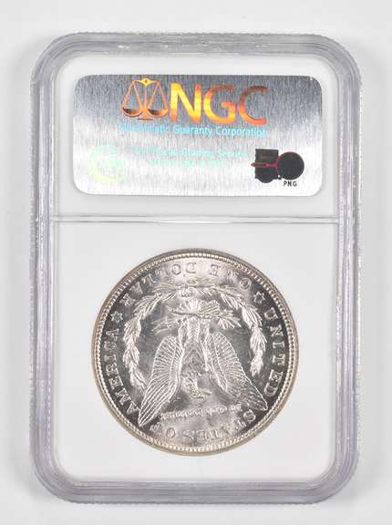 MS65 1921-D Morgan Silver Dollar NGC Vam