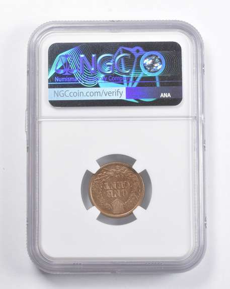 MS61 1860 Indian Head Cent NGC