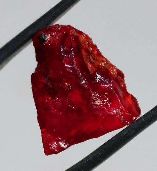 Enchanting 9.2ct red Fire Opal nugget