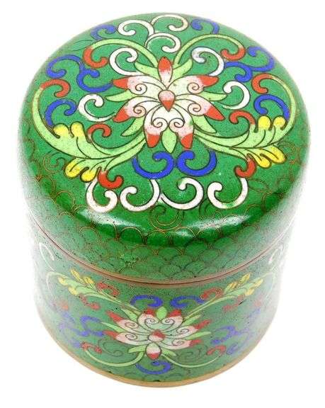 Vintage Chinese Cloisonne Box