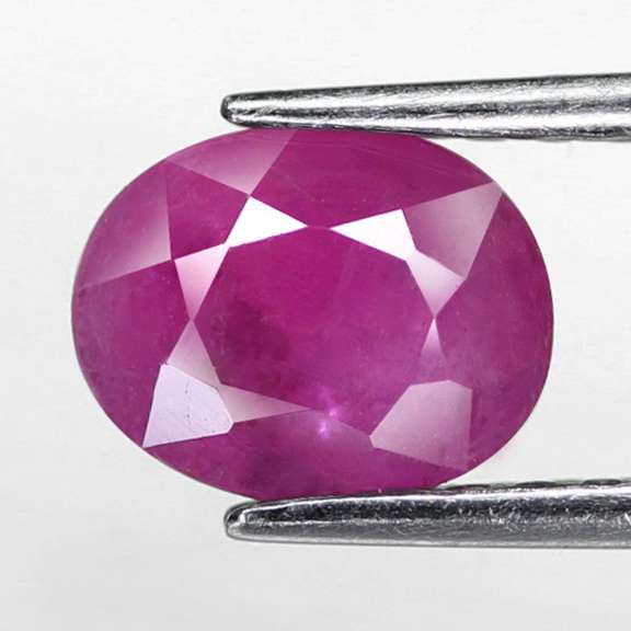Violet pink 2ct Winza Ruby