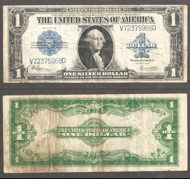 $1 1923 SC Last of the Large Size Silver Certificates