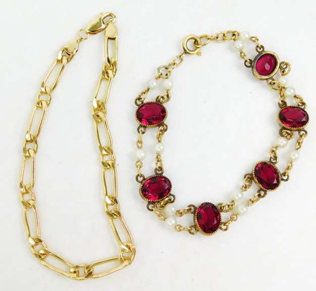 2 Very Nice Gold-Filled Bracelets