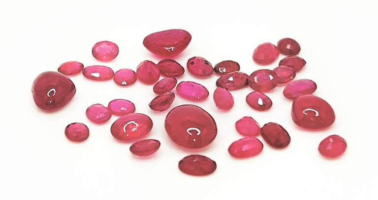 Lovely 25.00 Carats of Beautiful One Ruby Parcel
