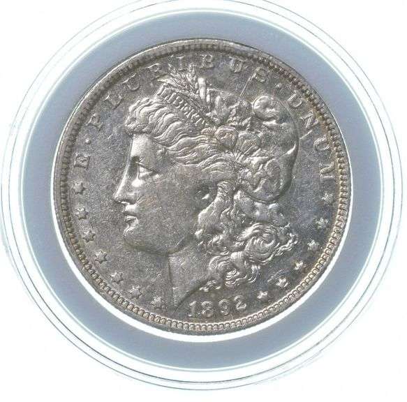 1892-O Morgan Silver Dollar